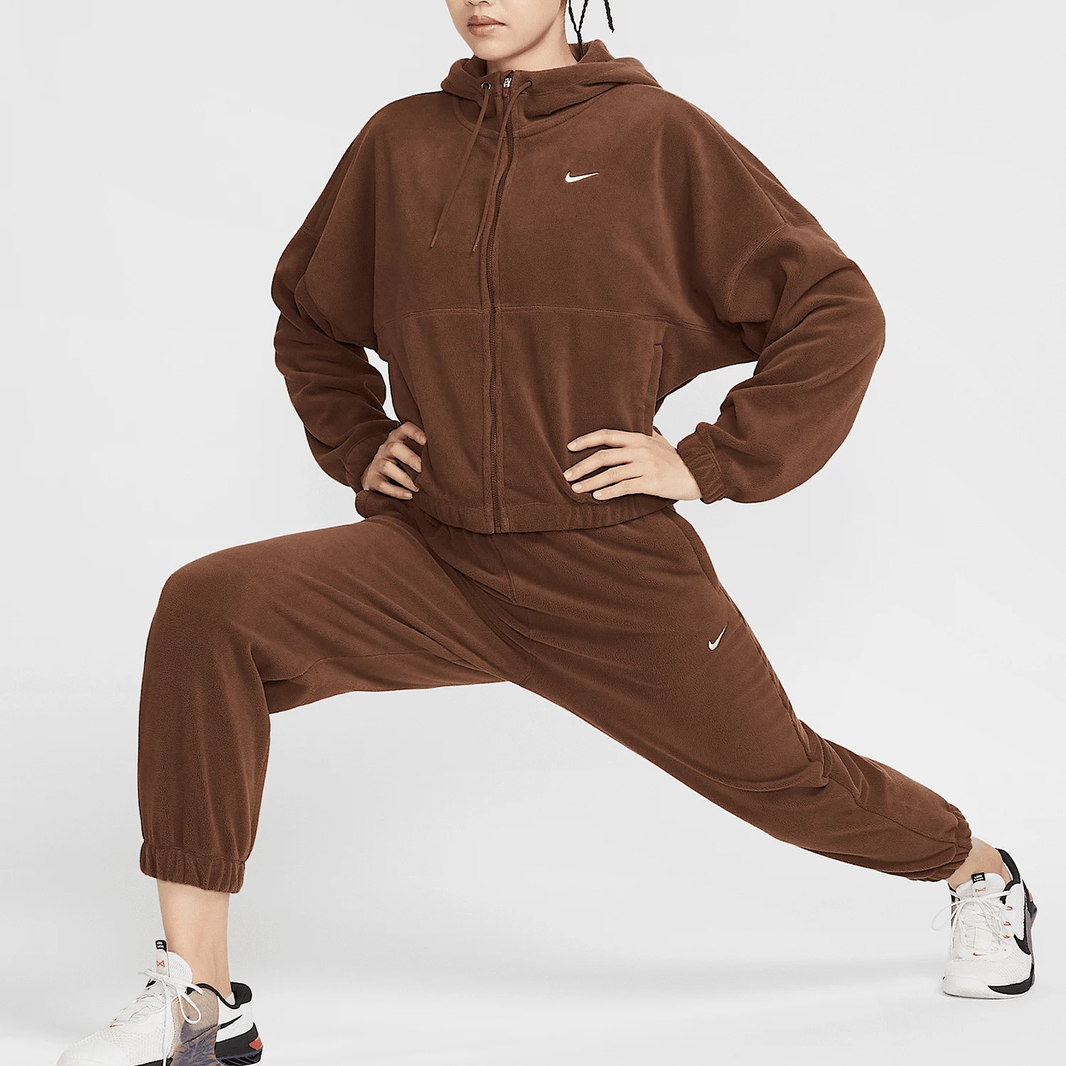 نايك حقيقية المرأة الجديدة الرجعية الصوف الرياضة عارضة مدبب السراويل HQ4877-259