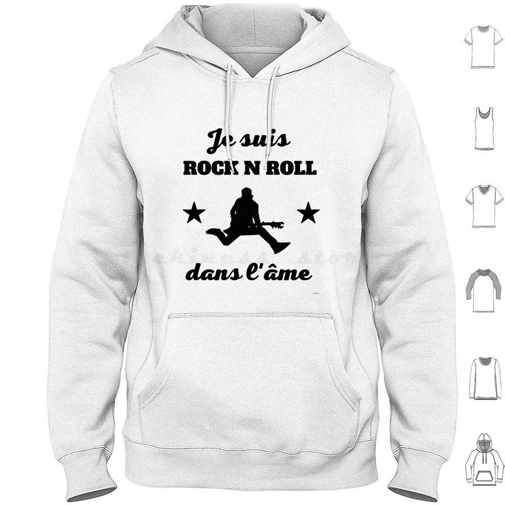 Rock N Roll T-Shirt-I'm Rock N Roll At Heart-Gift Hoodies Long Sleeve N Roll Woman And Roll Woman Mens And Roll Cheap