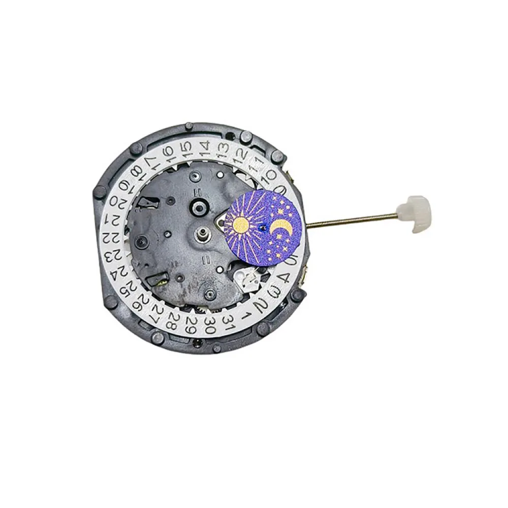 Brand New Watch Accessory PE90 Movement 6-hand 3.6.9 Moon Phase Small Hand at 6.9.12 Multi Kinetic Energy Quartz Movement