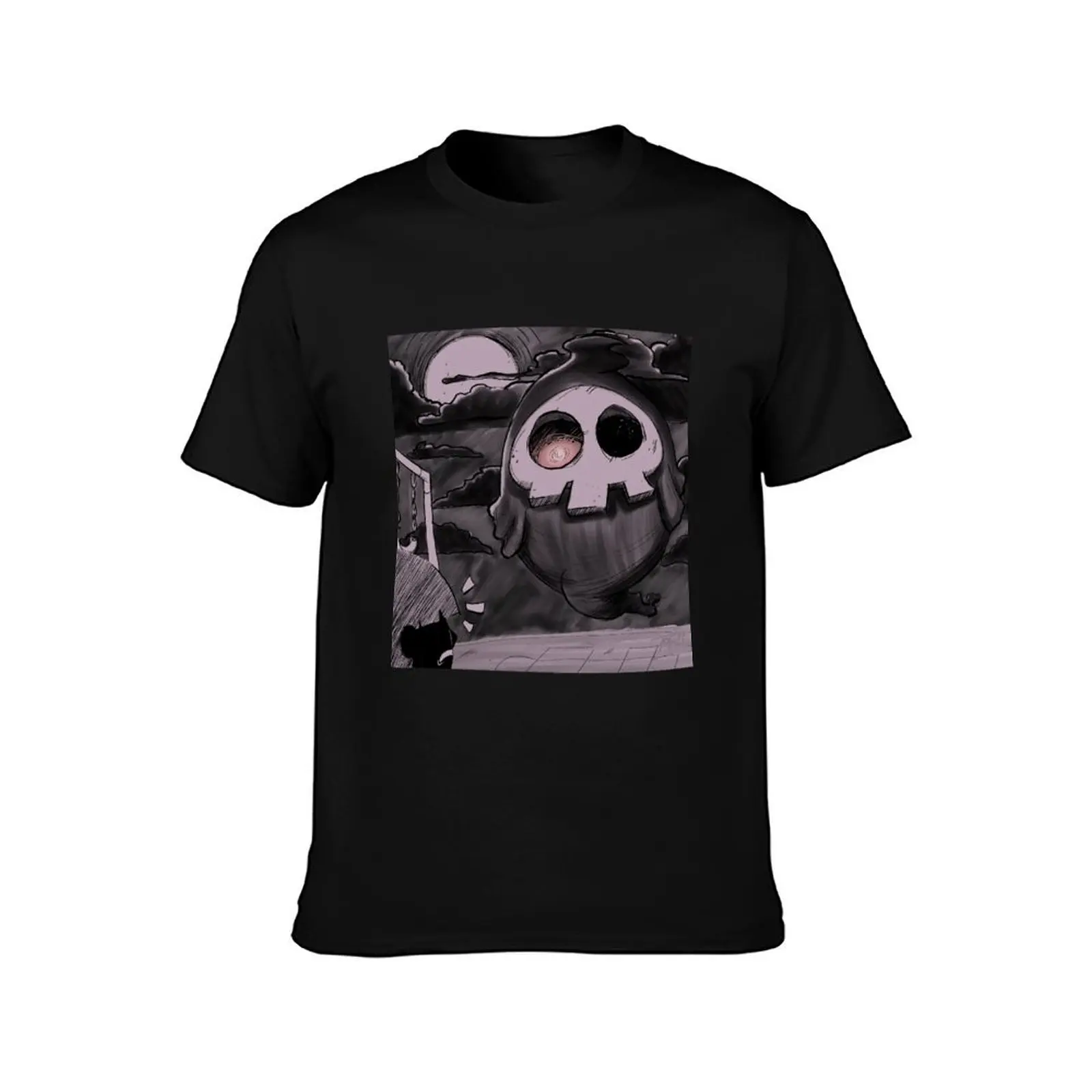 Duskull and the Disobedient Child (Large Print) T-Shirt Sweat Absorbing Sports Tee Shirt