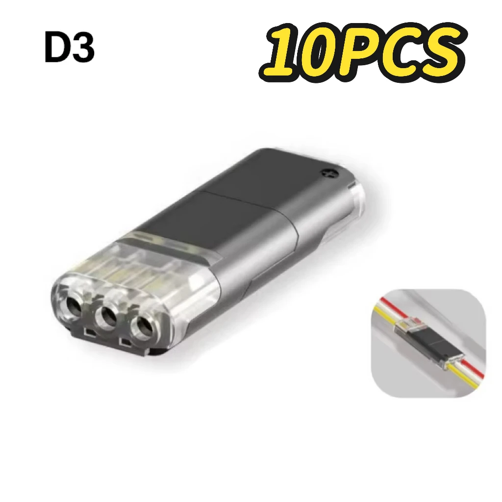Waterdichte Elektrische Connector 1/2/3 Pin voor Auto's - Strip Terminal Verzegeld en Stofdicht Auto Kabel VerbindingConnector 1 Pin Auto Terminal 2 Pin Waterdicht Connector 3 Pin Verzegeld Strip
