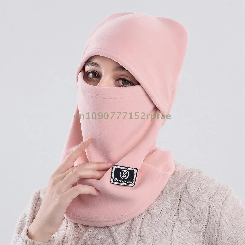 หมวกคลุมหน้าแบบขนแกะสำหรับปั่นจักรยาน หมวกสกีฤดูหนาว บาลาคลาวา ปิดหน้าเต็มใบ ใช้เป็นซับในหมวกกันน็อคมอเตอร์ไซค์ ผ้าพันคอแบบผ้าพันคอสำหรับผู้ชายและผู้หญิง