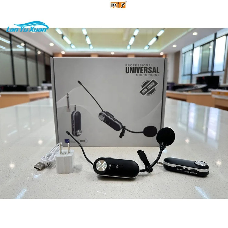 

T-3 Professional Microphone System Wireless Head Microphone Set Universal Microphone