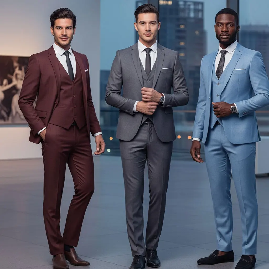 سترة وسراويل مريحة مناسبة لحفلات الزفاف والمناسبات الخاصة والأزياء التنكرية واللباس