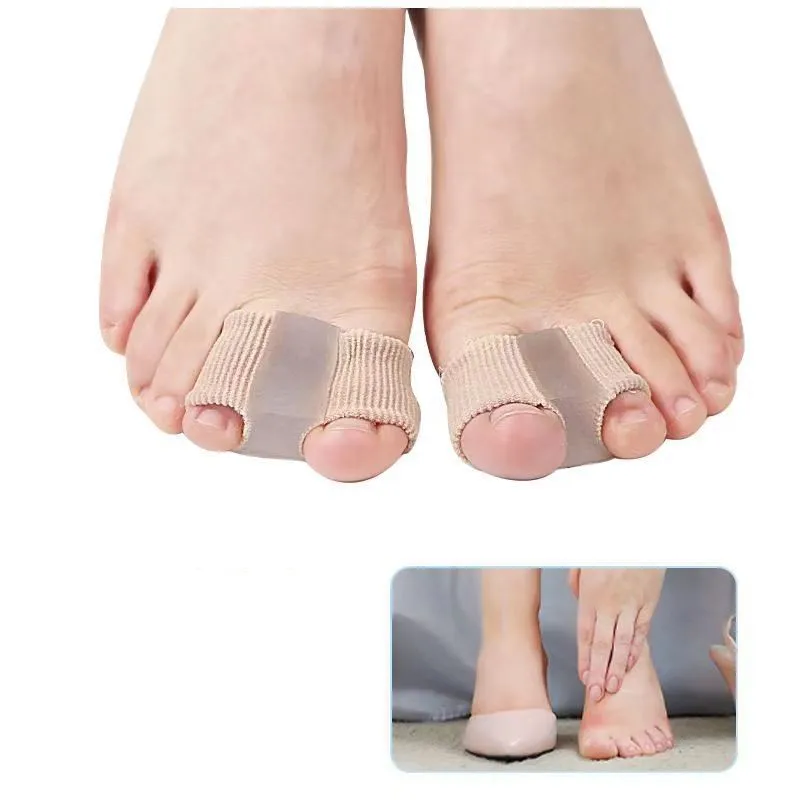 Toe Splitter Feet Bone Thumb Adjuster Silicone Toe Spreader Separator Bunion Hallux Valgus Corrector Thumb Finger Correction 5