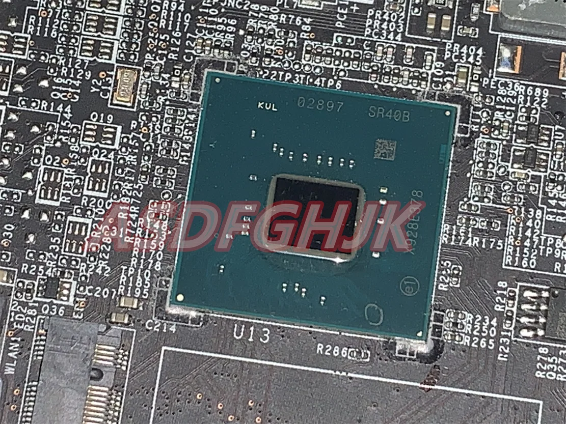 Original ms-16Q41 Motherboard For MSI MS-16Q4 GS65 9SE-885CN with I7-9750H AND RTX2060M N18E-G1-B-KB-A1  100% Test Work