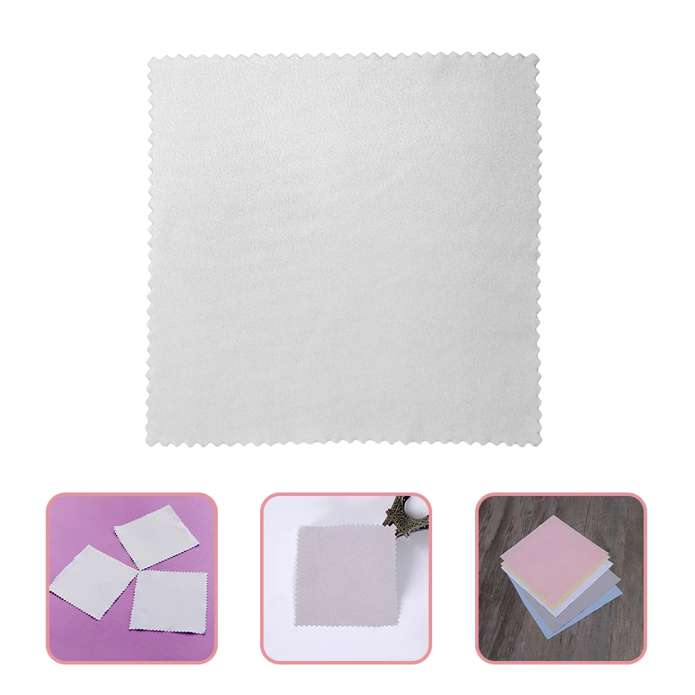 

Silver Polish Jewelry Cleaning Cloth Sterling Cleaner Polishing Tarnish Light Grey