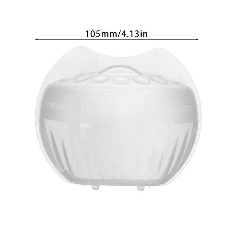 Breast Milk Collection Wearable Breast Leakproof Passive Breast Milk Collector Silicone Manual Breast New Dropship