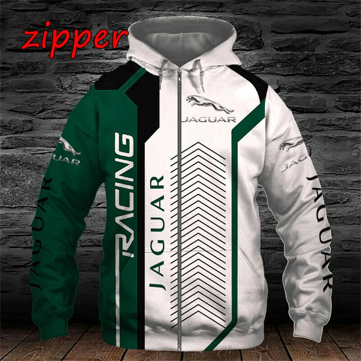 

2024 New Men's 3D Printed Sports Hoodie Zipper Jacket Punisher Fashion Top 2023 Spring New 110-6XL