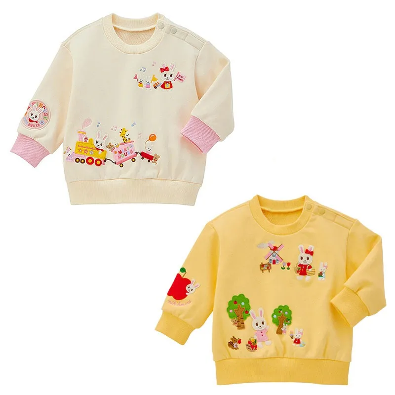 

Autumn New Girls Sweatshirts Cartoon Little Rabbit Hoodie Cute Tops Baby Girl Clothes Kids Hoodies Pull Sweatshirt Sudaderas