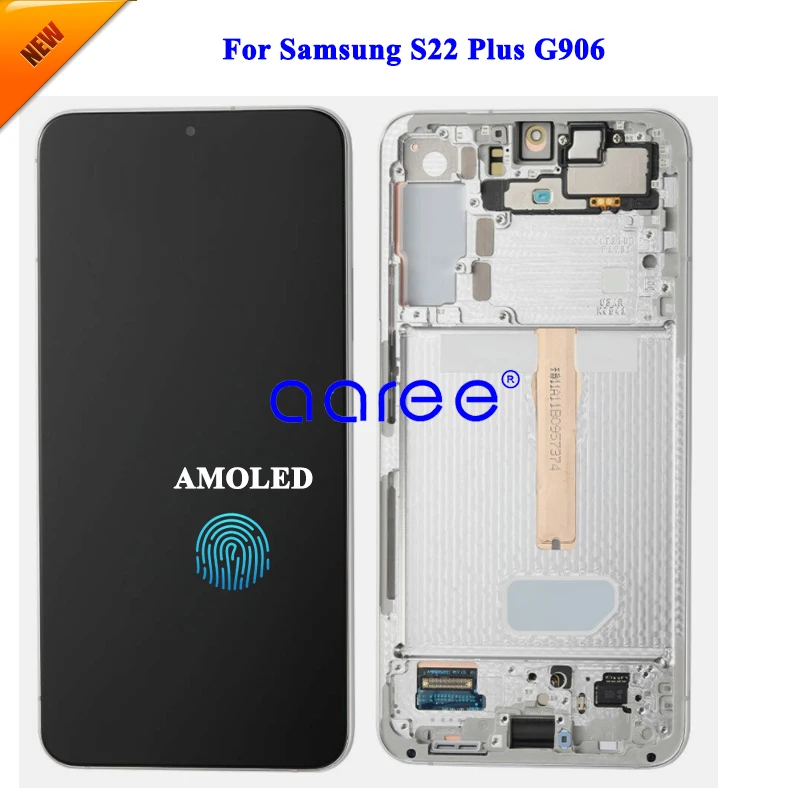 AMOMLED OLED LCD Screen For Samsung S22 PLUS LCD For Samsung S22 PLUS S906 LCD Screen Touch Digitizer Assembly