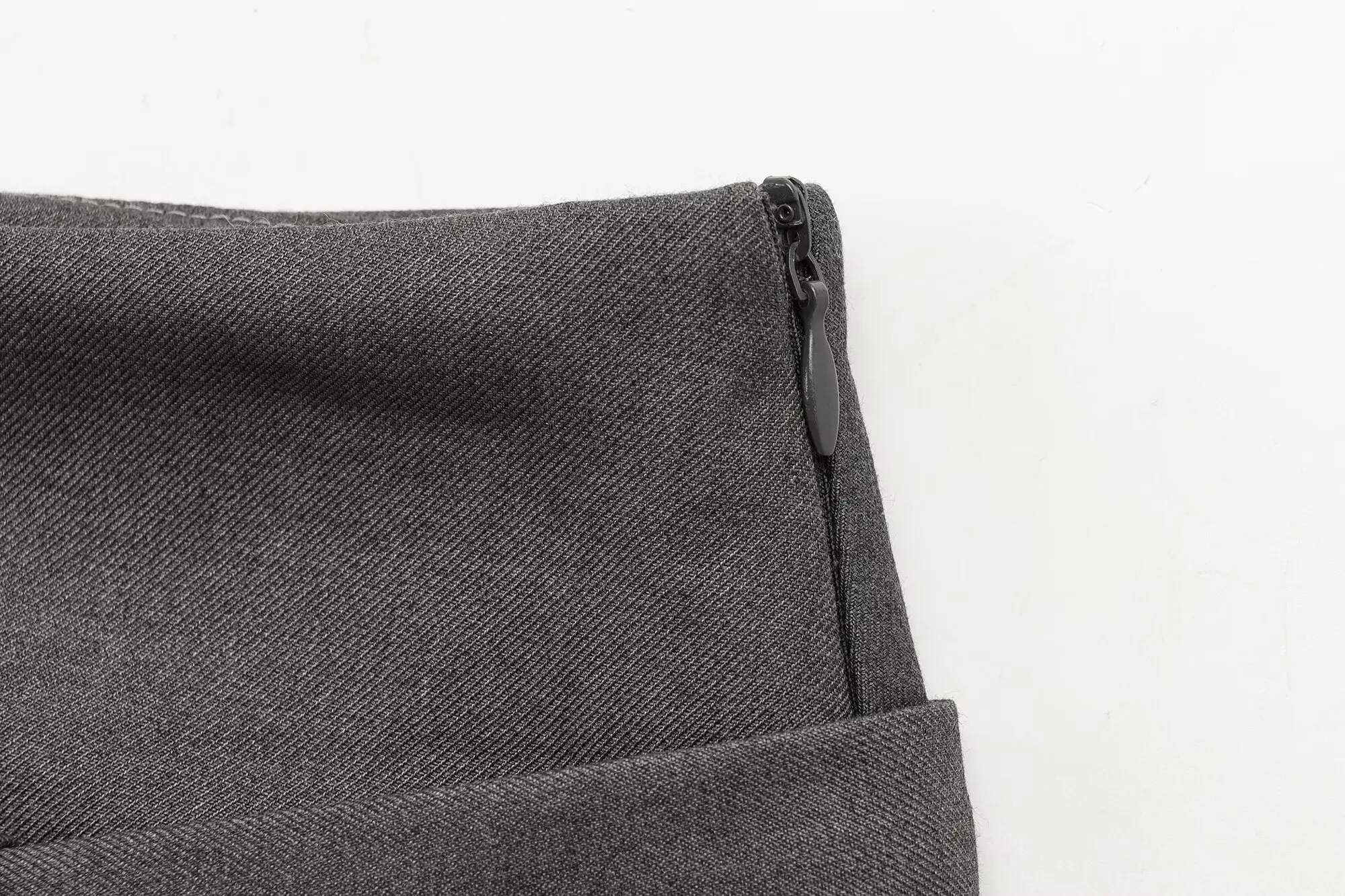 Zevity 2025 Nuove Donne di Modo Della Cintura di Design Solido A Pieghe Mini Gonna Faldas Mujer Femminile Chic Cerniera Laterale Casual Abiti QUN9270