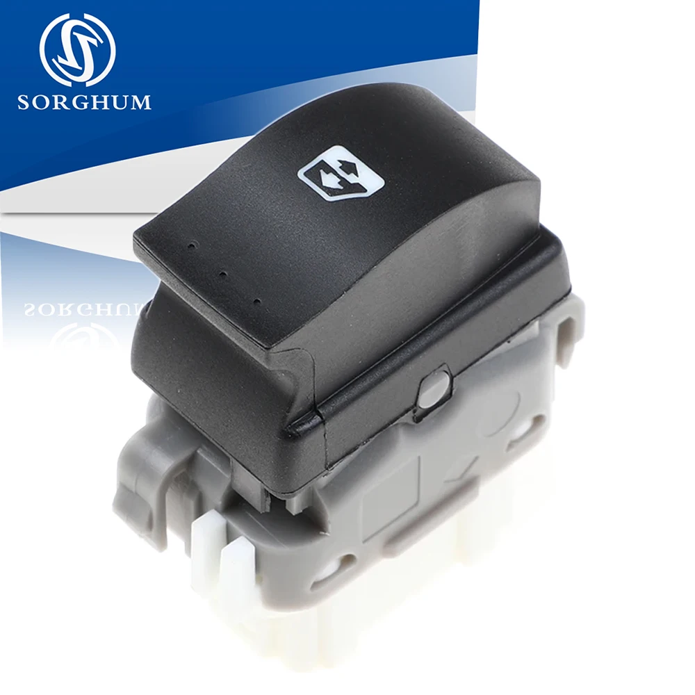 Botón de Control de elevador de ventana eléctrica SORGHUM para Renault Megane Scenic Laguna Clio MK2 II 8200060046 8200084013 8200315029
