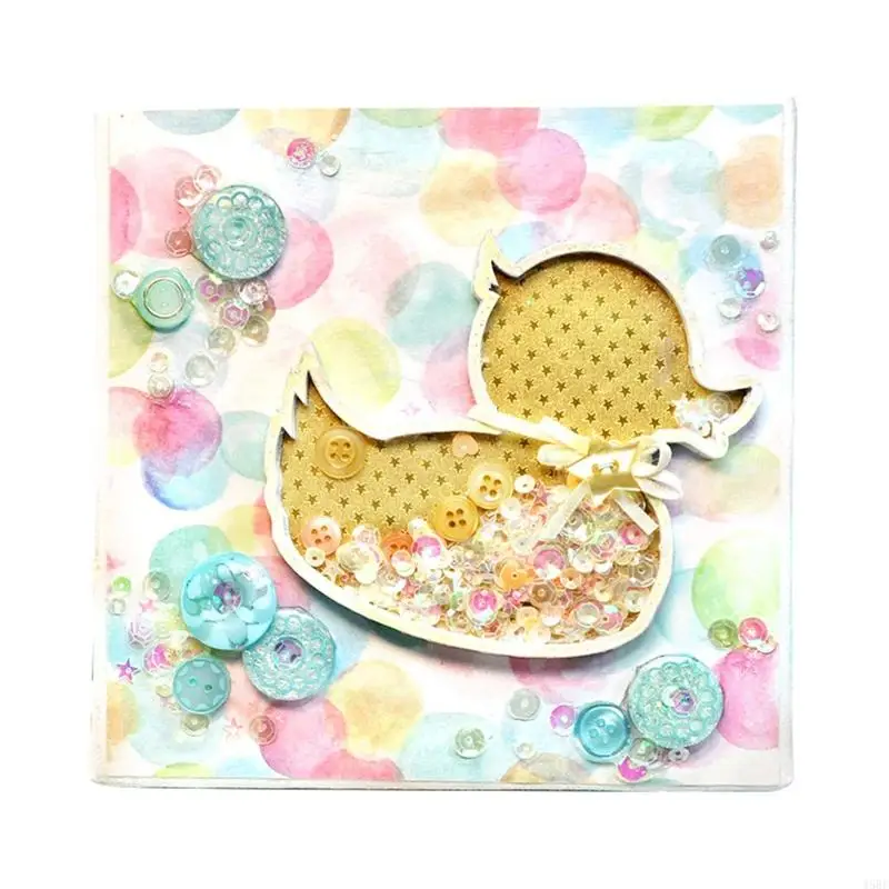 45BE Duck Shaker Metal Cutting Dies Stencil DIY Scrapbooking Embossing Template