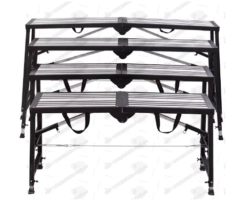 New Folding Horse Stool Scaffold Decoration Horse Stool Lifting Indoor Thickening Putty Multifunctional Domestic Construction La