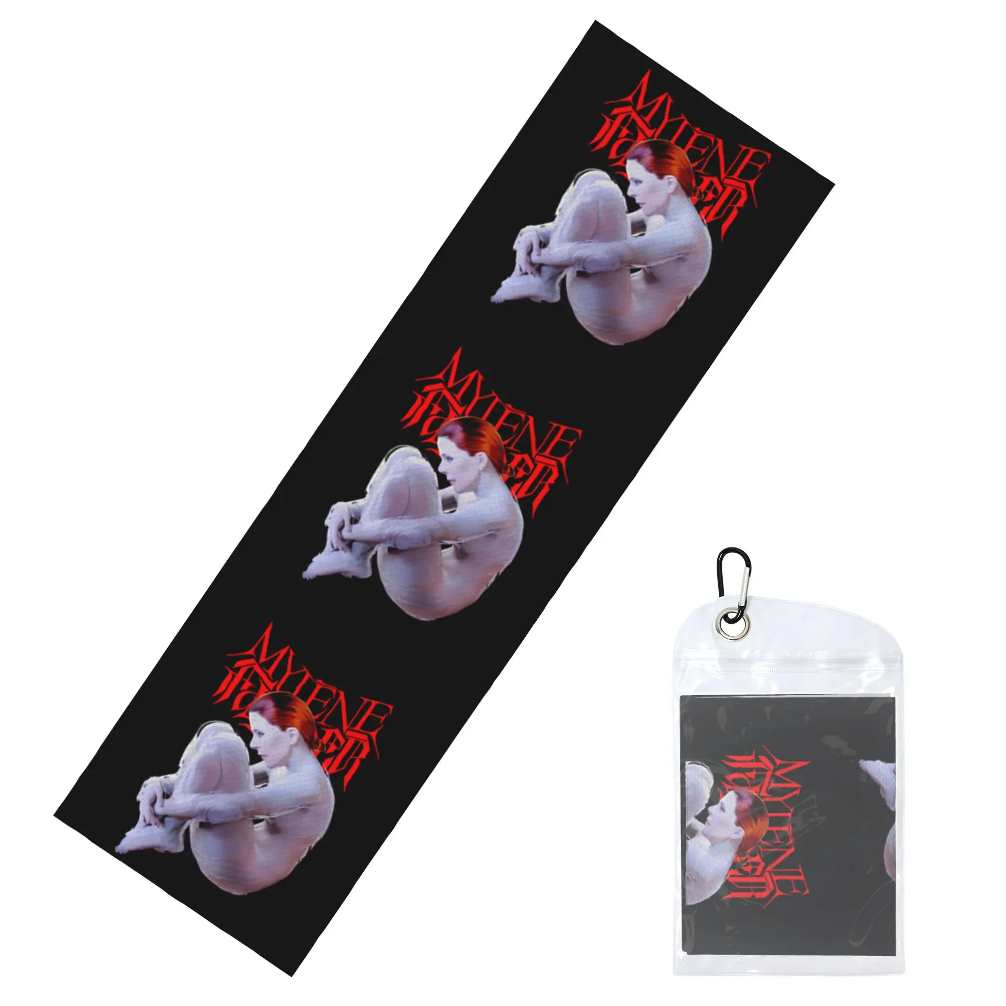 Mylene Farmer French Singer Actor Cold Exercise Towel   Super Soft Breathable Instant Cooling Towel Swimming Towels