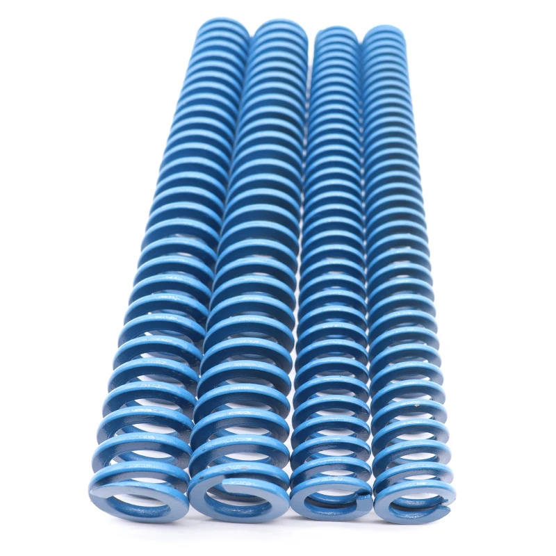 

Creamily 2PCS/Lot Mold Spring American Standard Blue Spring 65Mn Steel Springs Outer Diameter6-22mm Inner Diameter3-13mm L=305mm