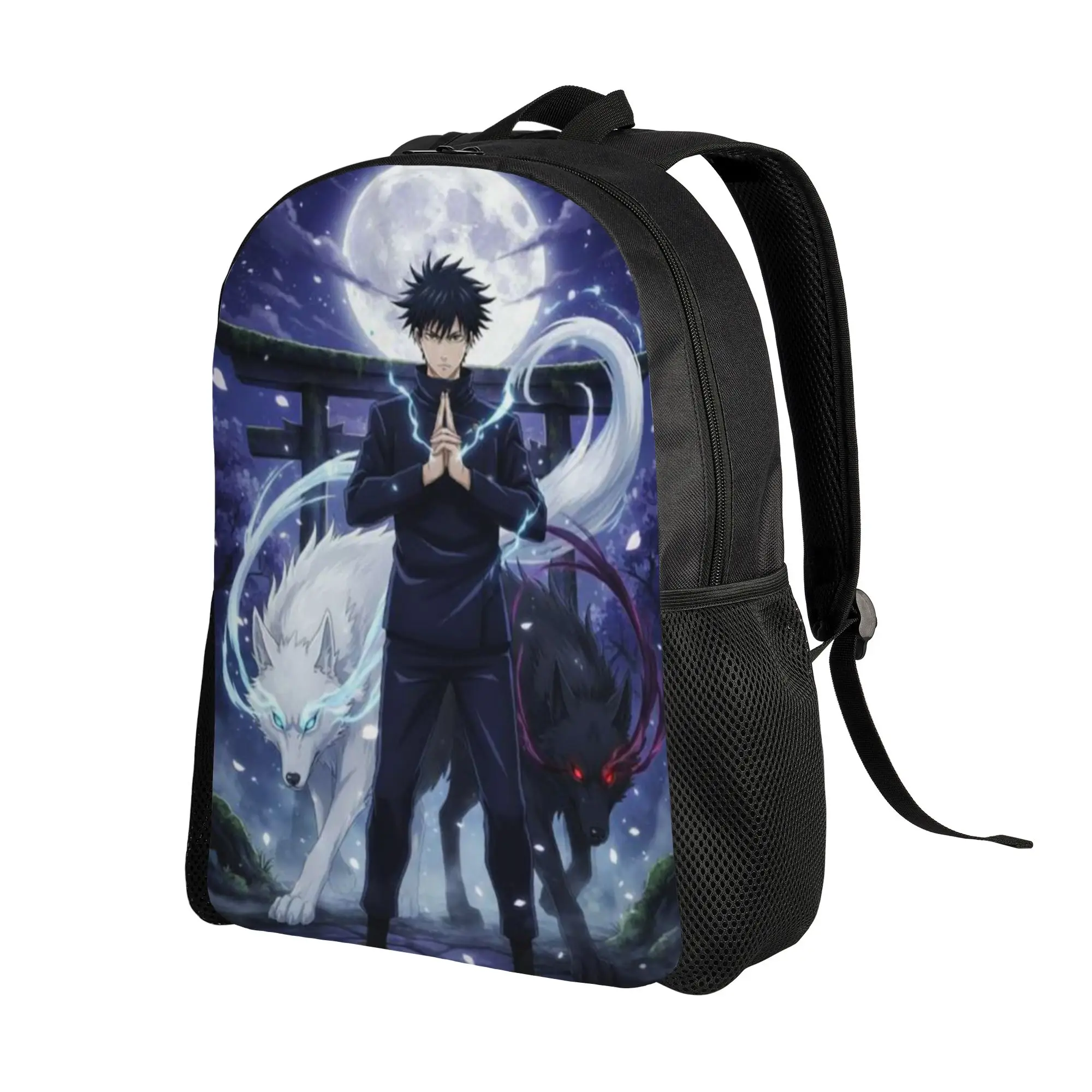 Jujutsu Kaisen Storage Bag Back to school season Megumi Fushiguro (25)  Snack Storage Backpack