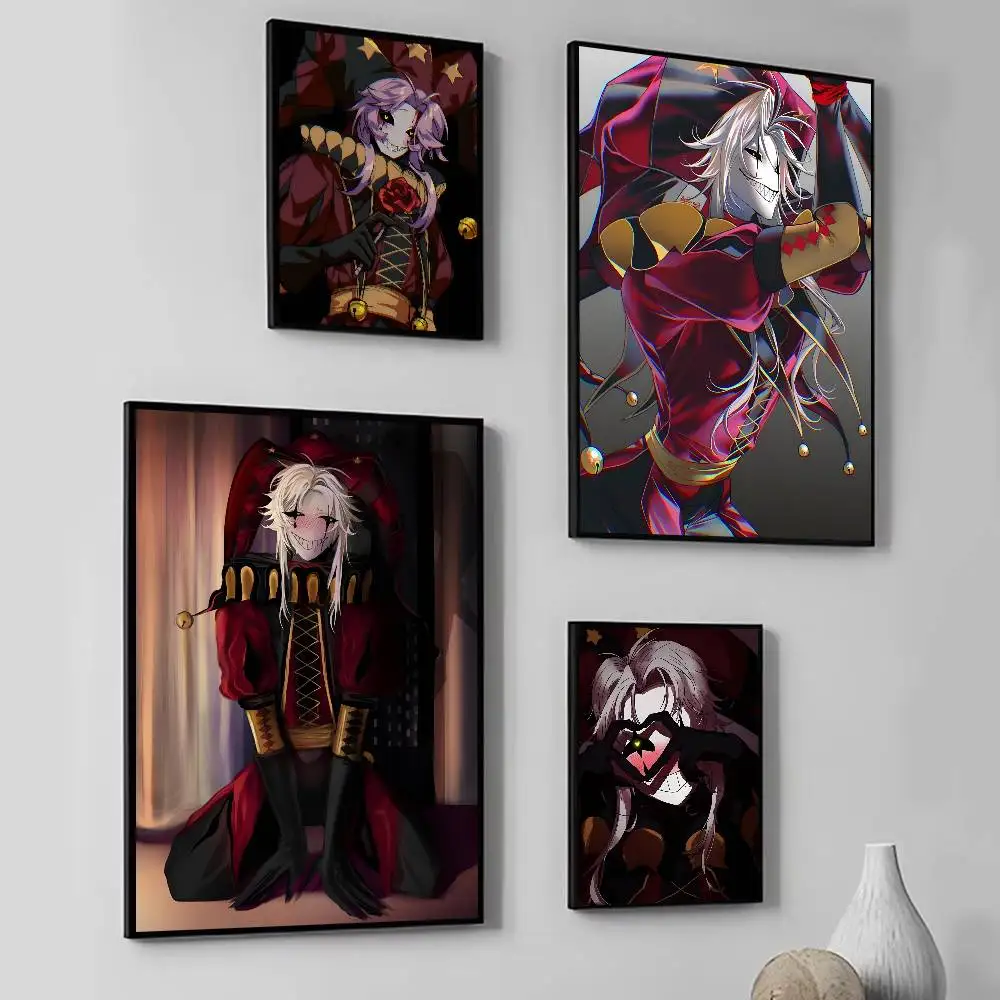 Anime The F-Freak C-Circus Pierrot Posters Fancy Wall Sticker for Living Room Bar Decoration Wall Decor