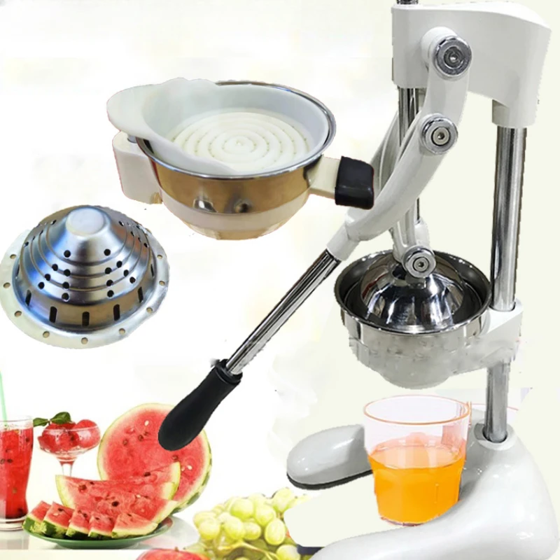 

Manual freshly squeezed orange stall juicer, commercial, orange press, watermelon juice separator