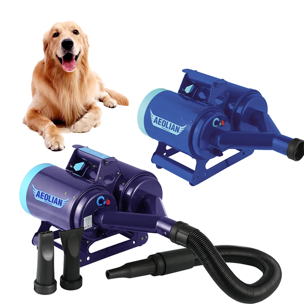 Aeolus High Velocity Dryer with Two Motors pet grooming hair dry 1400w double motor dog grooming equipment of Dog Dryer