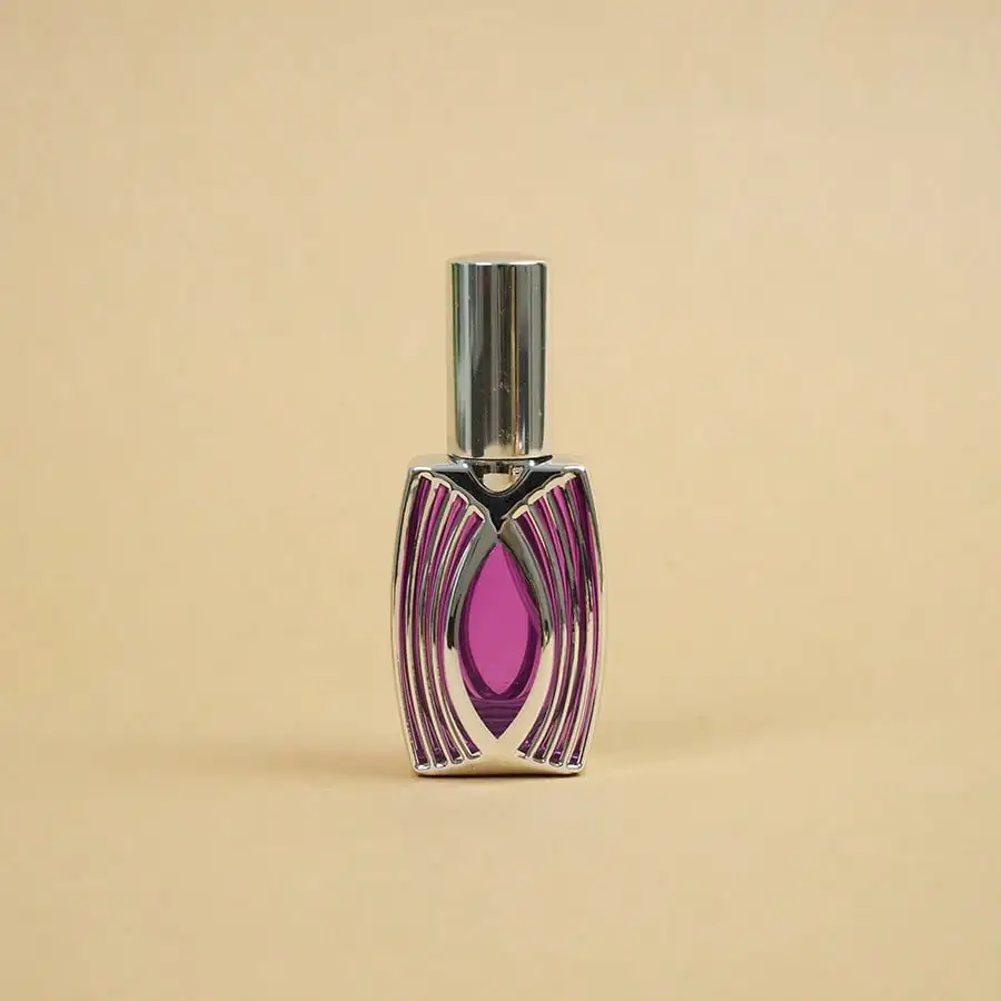 1pc 10ml High-Quality Perfume Spray Bottle, Empty Glass Perfume Bottle, Travel Cosmetic Bottle, Sample Bottle, Refillable Mini B