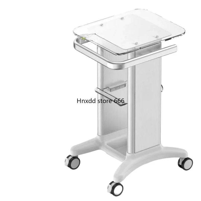 Beauty Aesthetic Cart Acrylic Small Bubble Shelf Base Dental Clinic B Ultrasound Medical Beauty Cart Enlarge