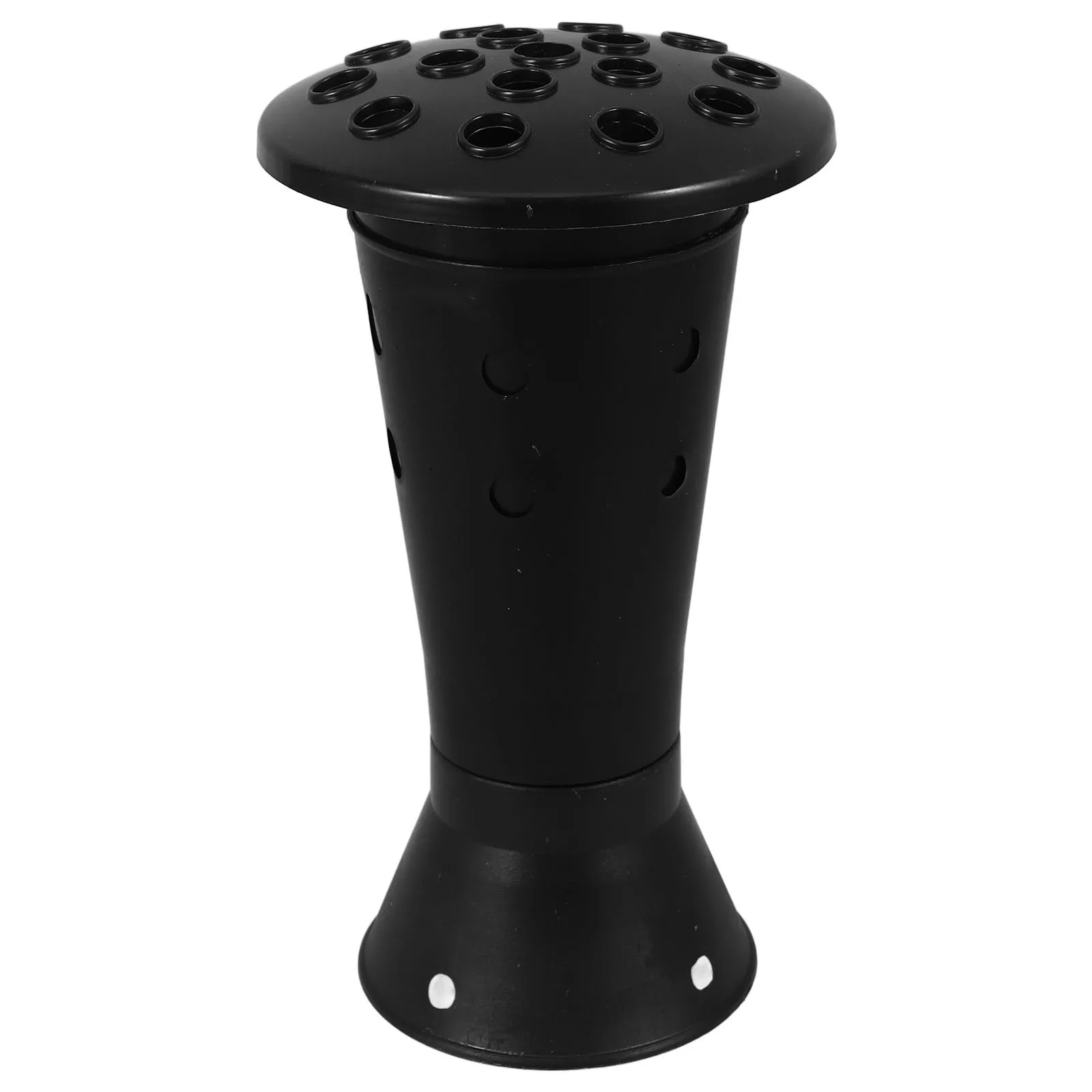

1pcs Black Memorial Graveyard Grave Site Decorations Container Vases For Grave Holder Vase For Flower Holder Cemetery