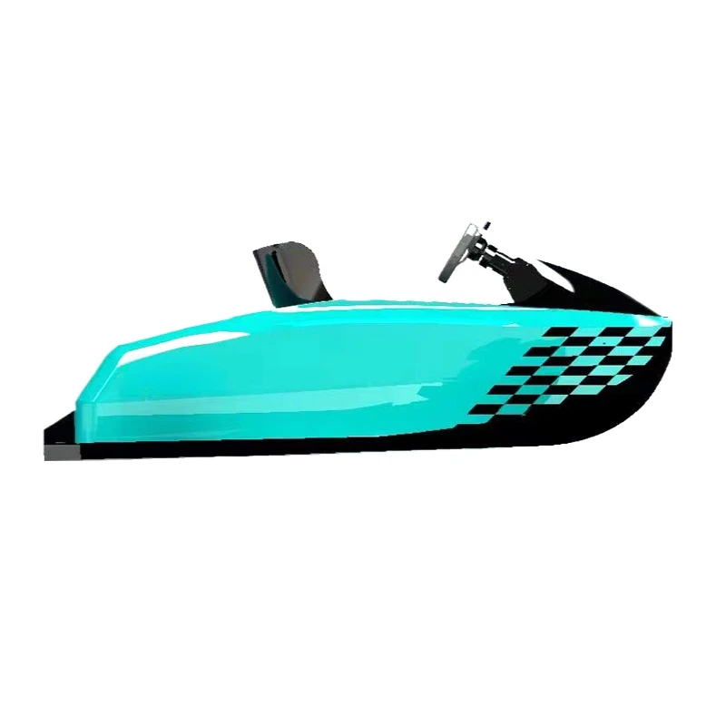 Mini Jet Electric Boat 15KW Jet Powered Rowing Boat