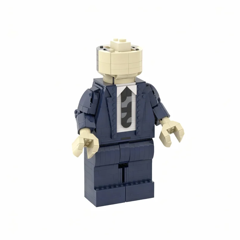 

644pcs MOC Mark S Up Scaled Minifigure Model Building Blocks Construction Toy Christmas Gifts DIY Creative Idea Education Brick