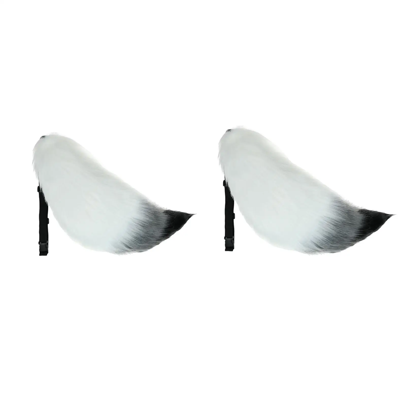 

Plush Faux Furry Long Tail Lolita Cosplay Lovely Simulation Animal Big Tail