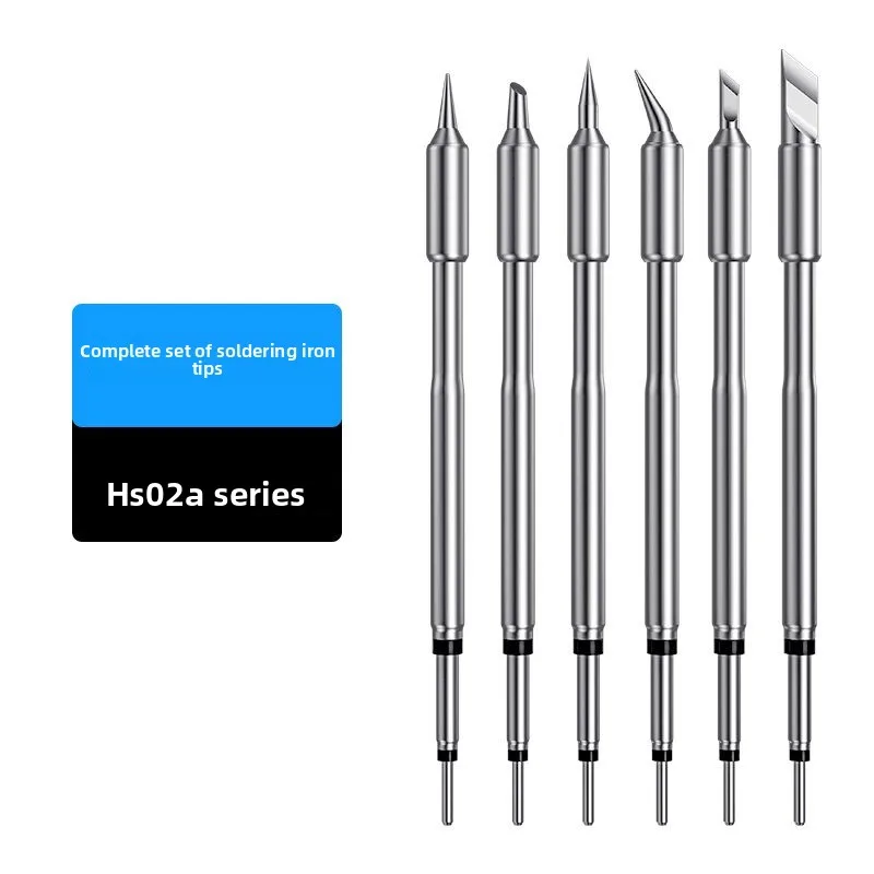 Electric soldering iron 245 soldering iron head 210 welding table integrated heating core HS-02 pointed horseshoe head