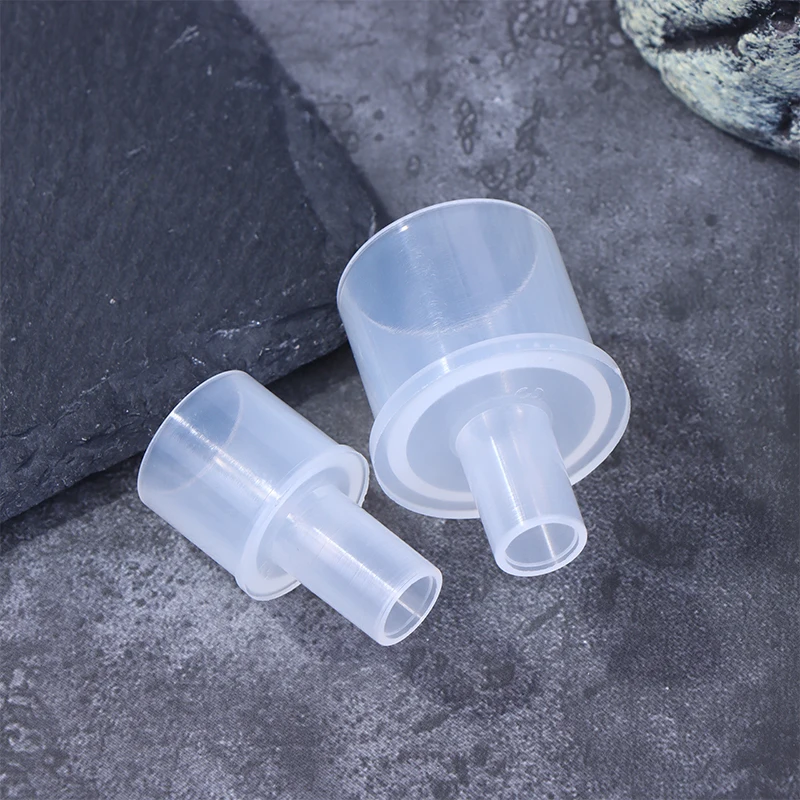 Nuevo Sistema corrugado de circuito respiratorio de anestesia de 15mm a 22mm, herramienta veterinaria de conector recto, Material PP