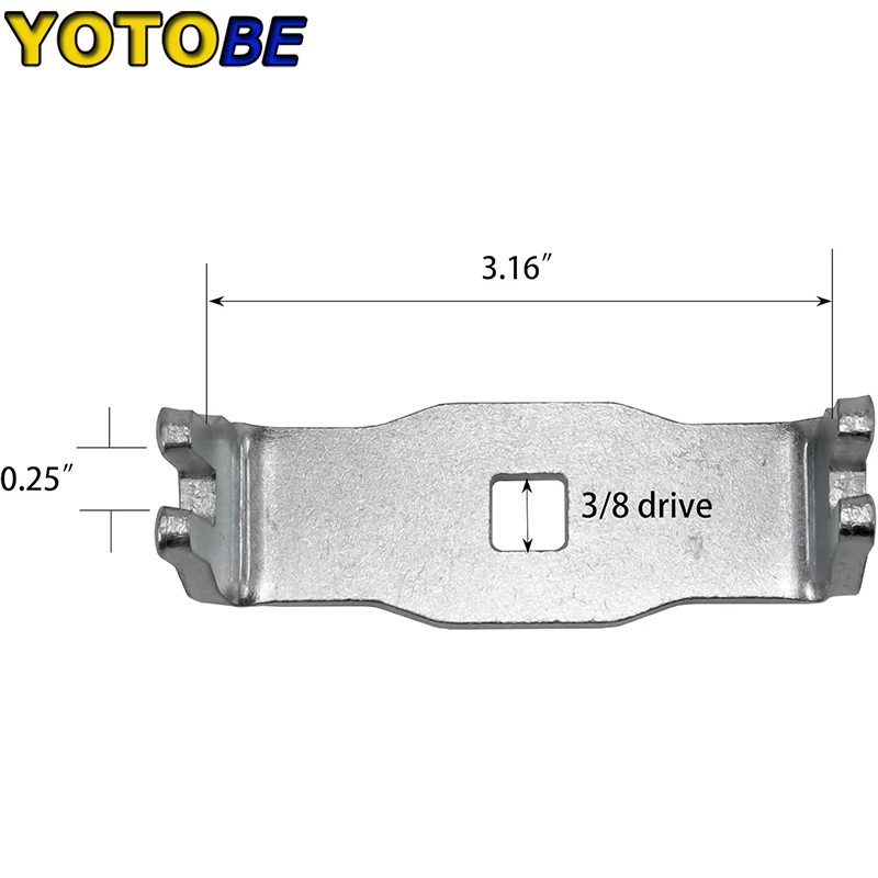 Special Oil Filter Wrench, Ferramenta de remoção para Toyota, Lexus, Scion, Tamanho Grande