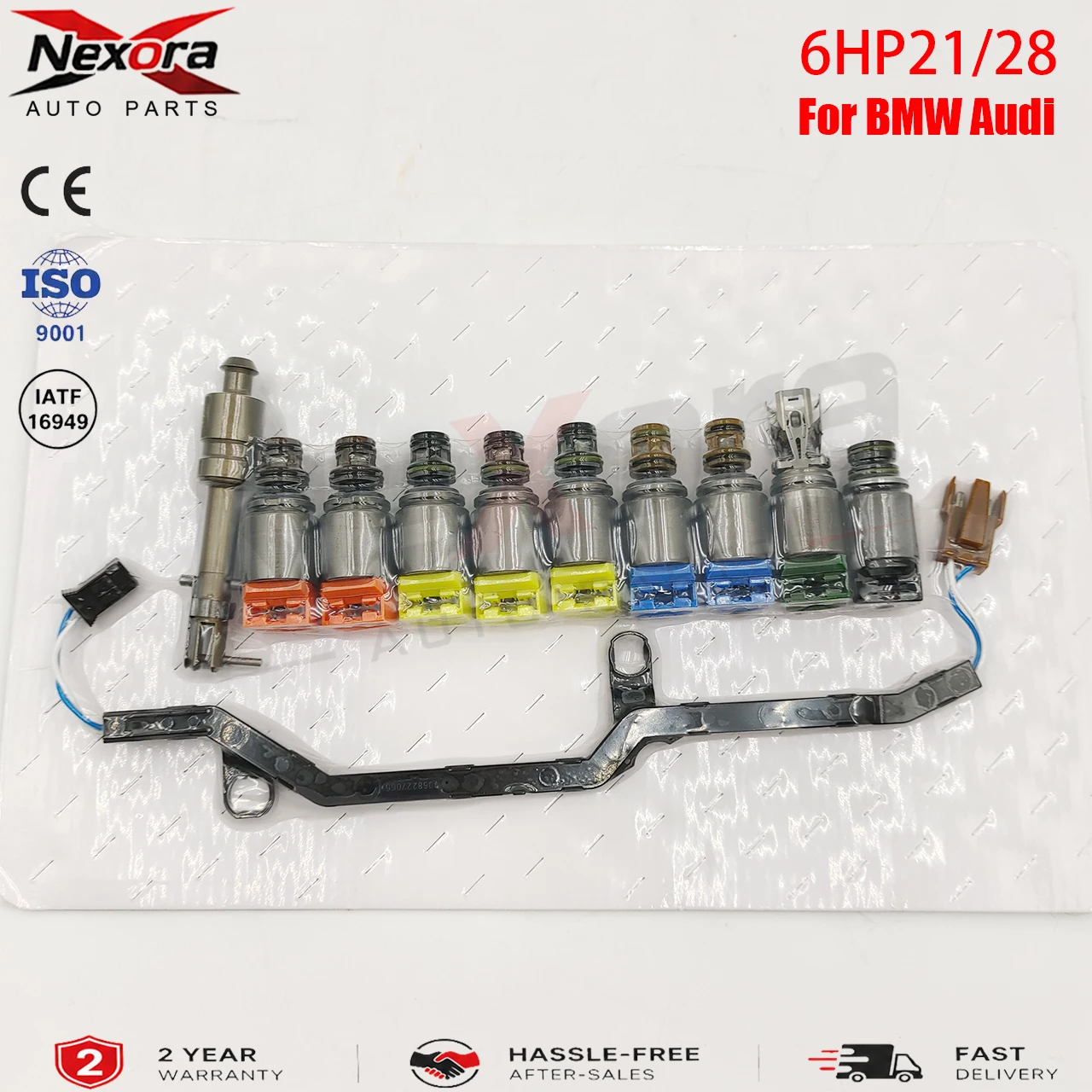 Complete 6-Speed ZF6HP21 ZF6HP28 Transmission Solenoid Valve Wiring Harness Kit 1068298047 For BMW Audi Jaguar 6HP21 6HP28 Auto