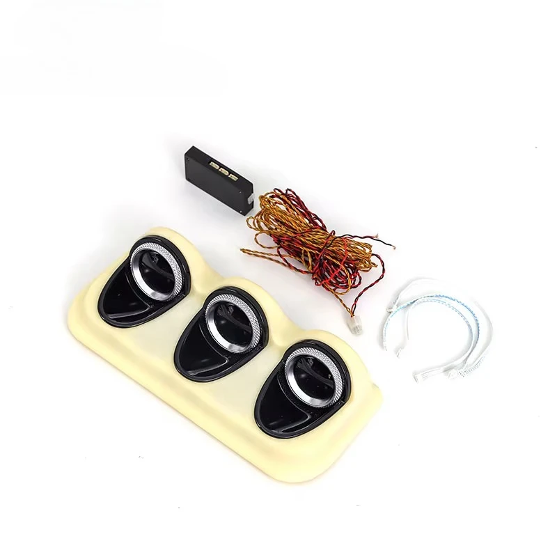 2019Y~ W464 W463A G63 G500 Car Auto Triple Watch Interior Kits Accessories Parts for G Class view 2