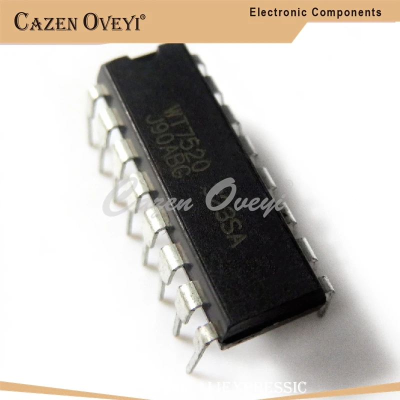 （5pcs）NE572N NE572 WT7520 7520 EST7502C EST7502B EST-7502 EST.7502 DIP-16