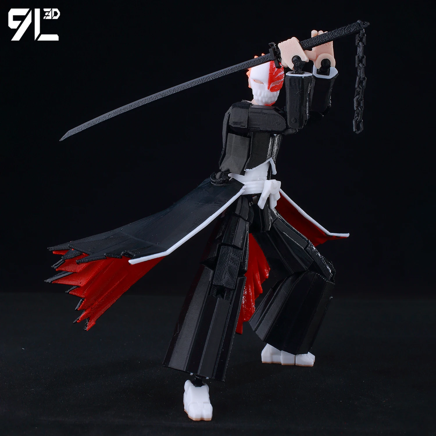 9L3D 完全に関節式ブリーチアニメフィギュア IchigoKurosaki Dummy13
