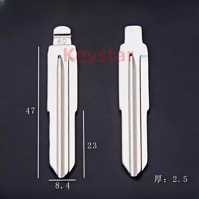 10pcs/lot Metal Car Flip Key Blade DWO5 Universal KD Key Blank 40# for GM Chevrolet Buick Opel for KEYDIY KD Xhorse VVDI JMD