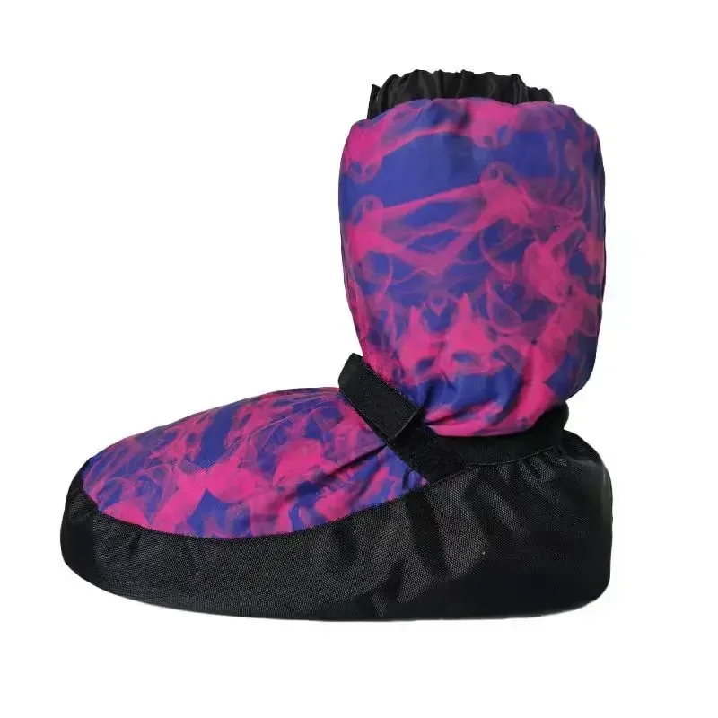 28-43 Stivaletti per scaldare il balletto invernale Scarpe da ballo nazionali Adulti Danza moderna Balletto Punto Scarpe calde Esercizi Stivali da ballerina