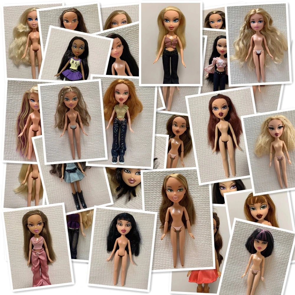 30cm Bratzes Doll Ordinary Fashion Doll Changeable Clothes Movable Joints Action Figure Model Toy Collect Ornament Kids Gifts