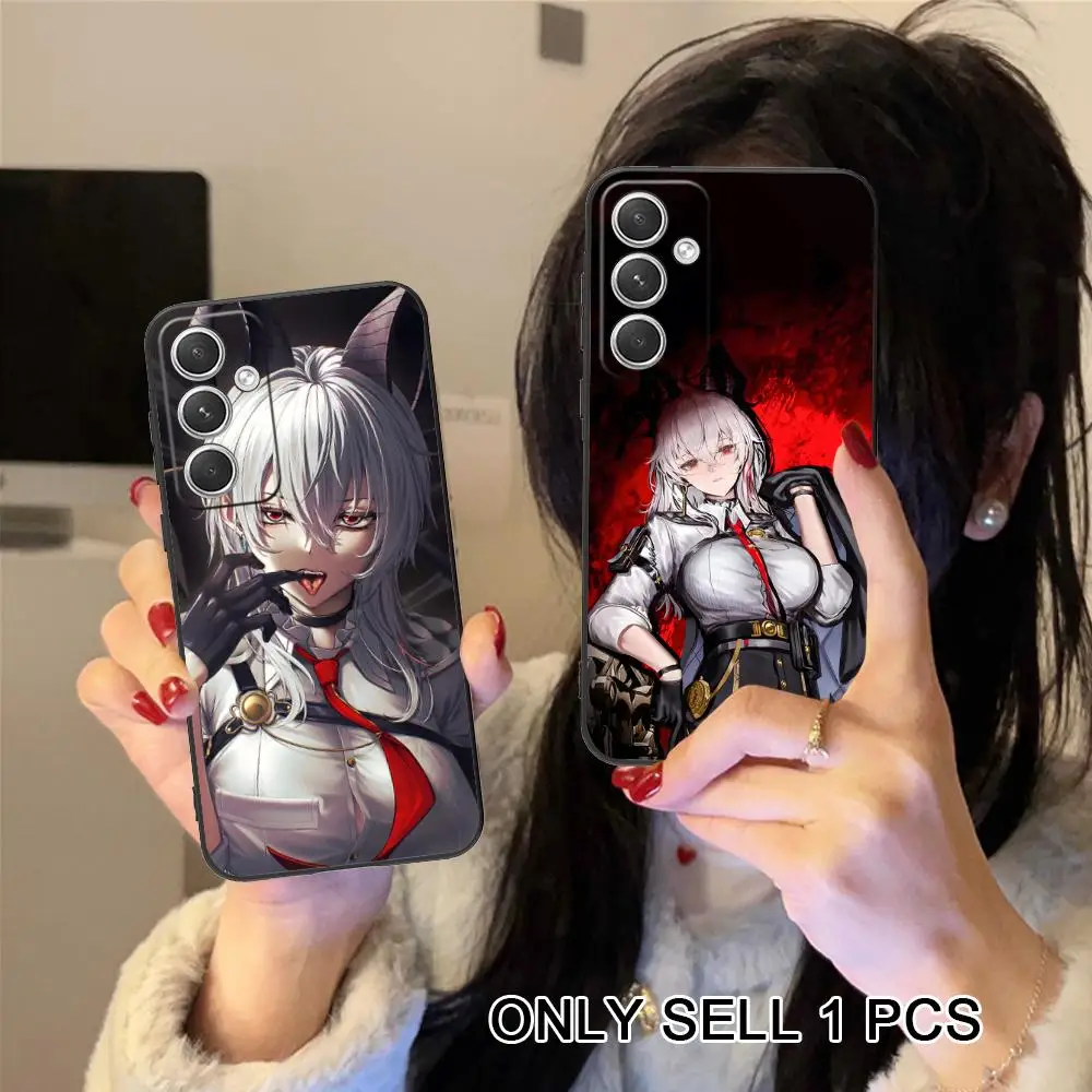 Wuthering Waves Zani Matte Mobile Phone Case for Samsung Galaxy S26 S25 S24 S23 S22 S21 S20 Note20 Plus FE Ultra Colorful Cover