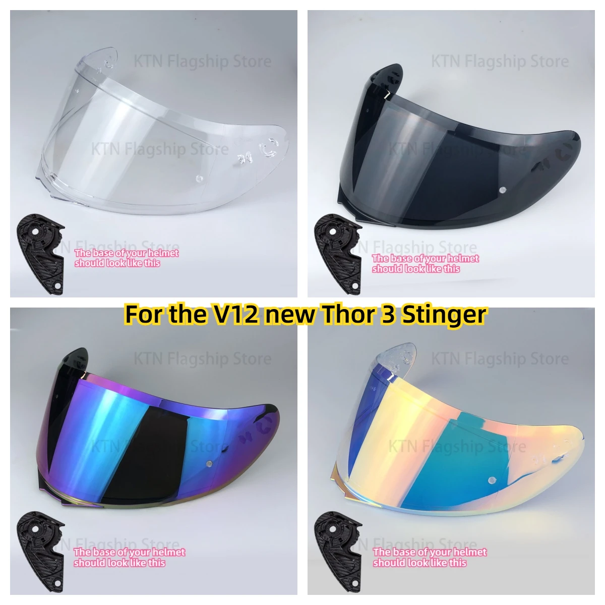 

V12 новые линзы для мотоциклетного шлема Thor 3 Stinger Day and Night, универсальные линзы v12b, аксессуары