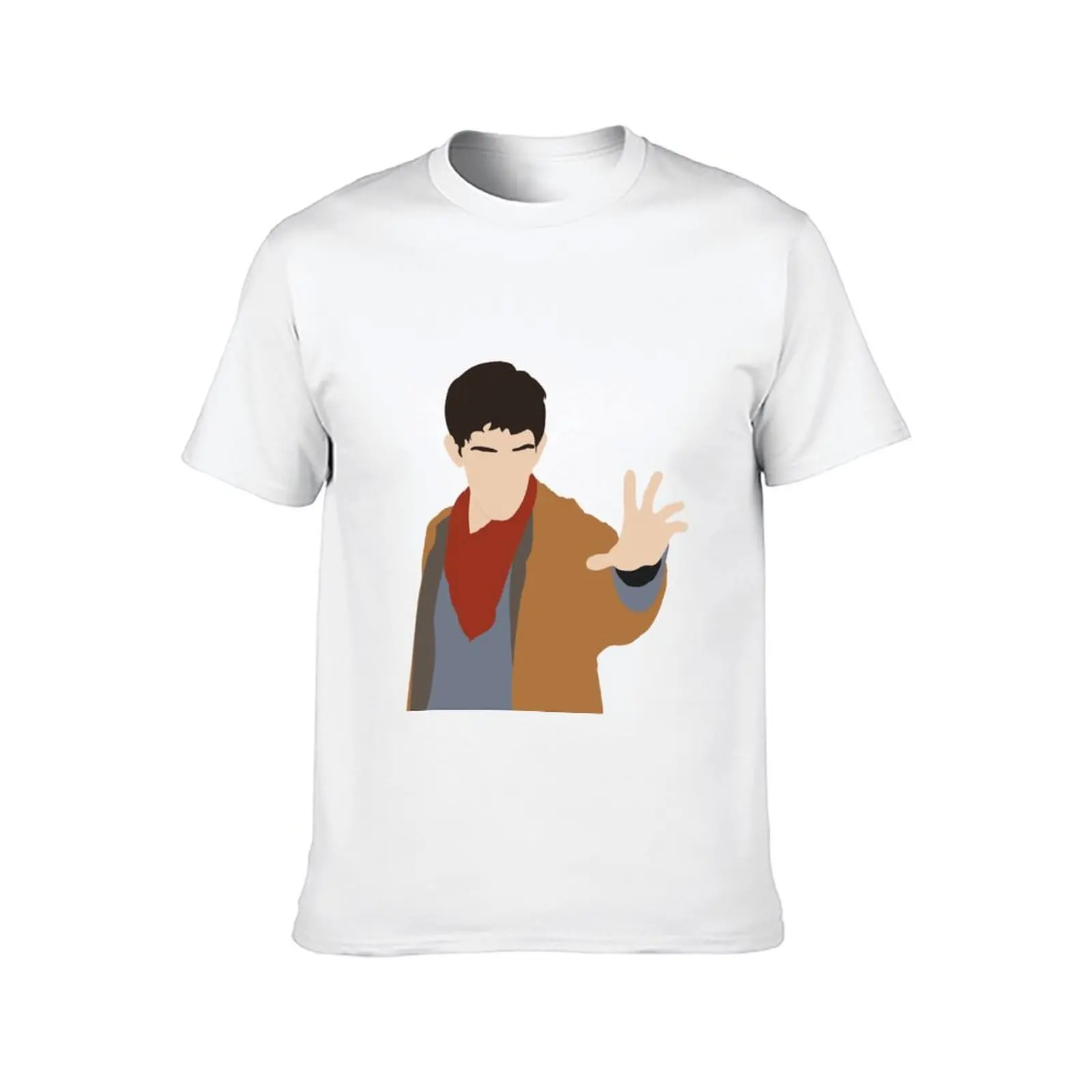 BBC Merlin Silhouette T-Shirt man t shirt summer men t shirt cotton 100% T-Shirt