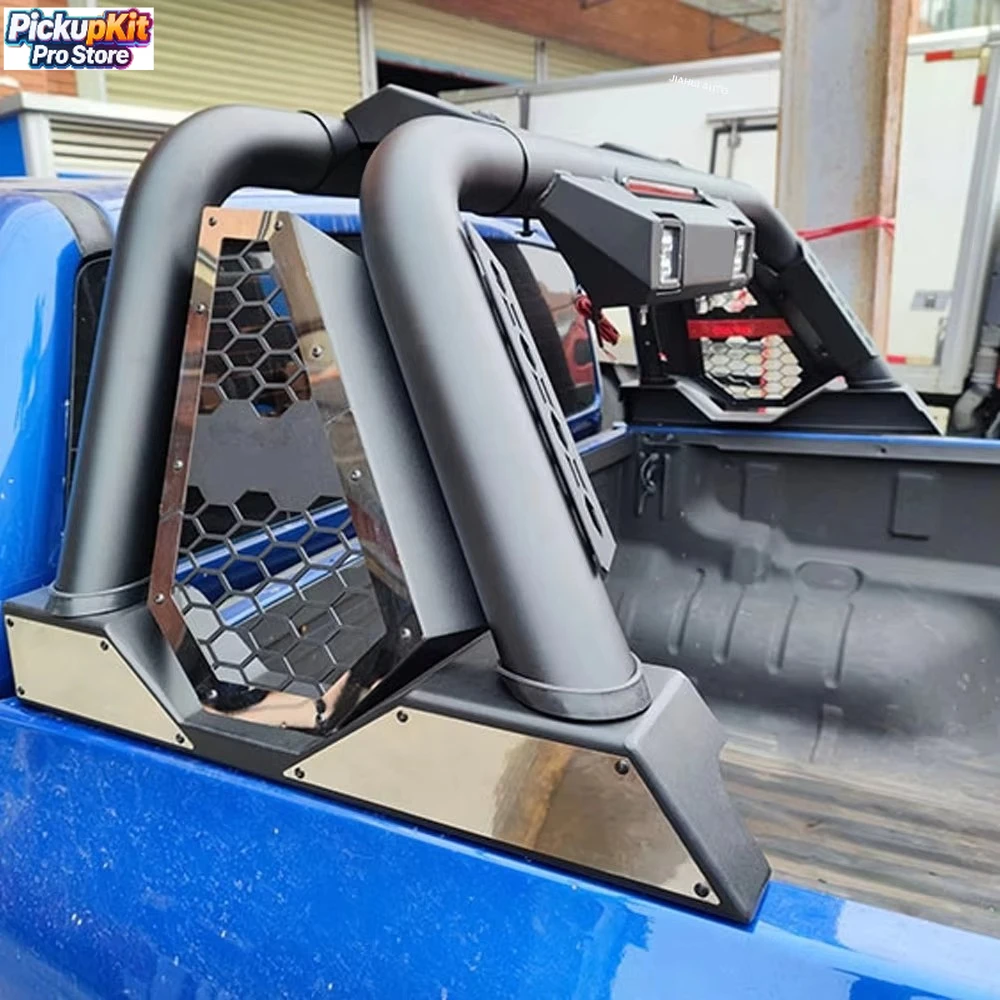 

Universal High‑Strength Steel Roll Bar With LED Lights for Triton Hilux Revo 2015+ NP300 4x4 Pickup Truck Bed