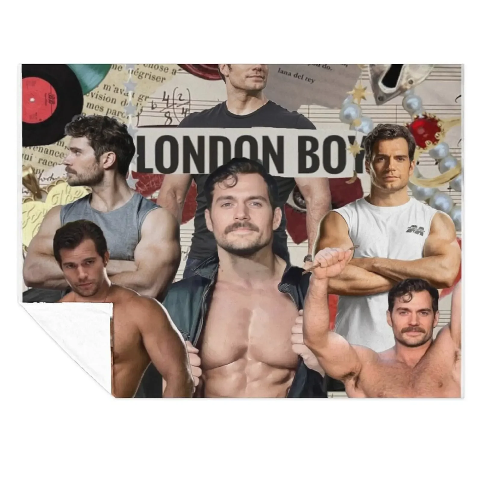 

Henry Cavil Vol.8 Throw Blanket Soft Big for sofa Sofa Throw Summer Blankets