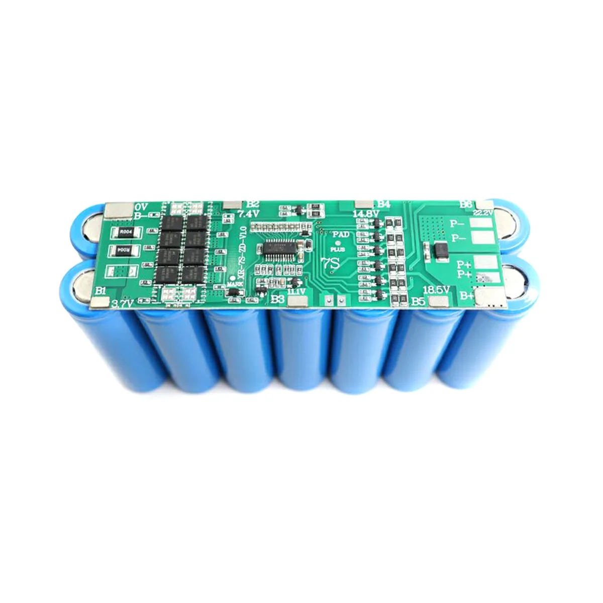 Защитная плата 7S 24 В для литиевой батареи 30 А непрерывного тока, защитная плата для сбора чая, газонокосилки