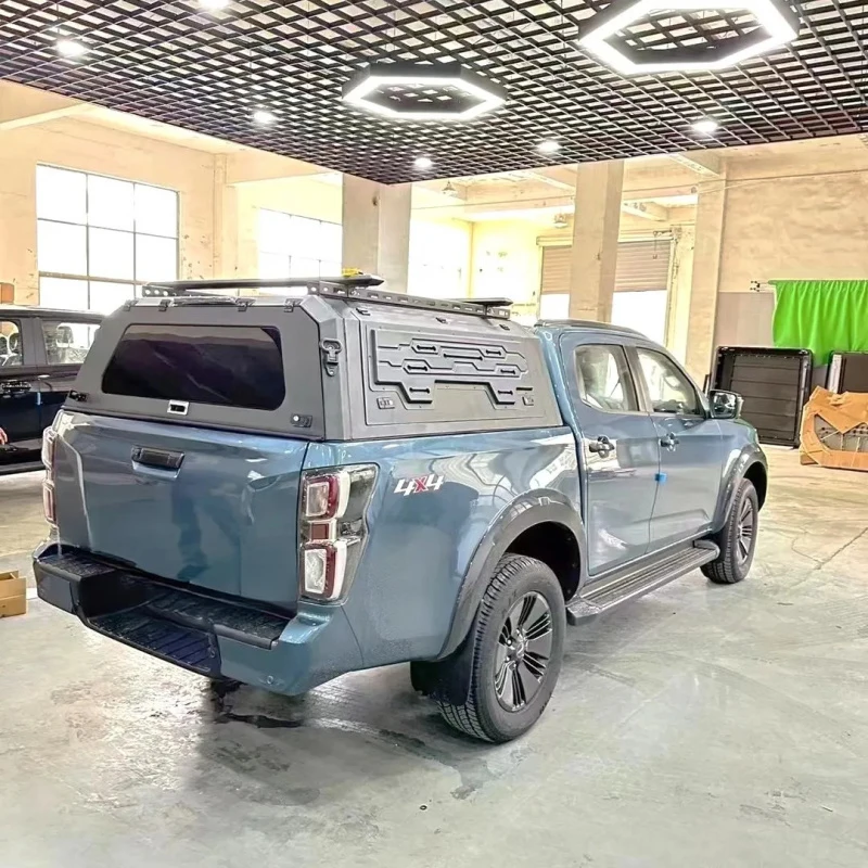 

Высококачественный стальной водонепроницаемый жесткий тент-крышка для грузовика с замком, изготовленный на заказ, для спортивного заднего багажника