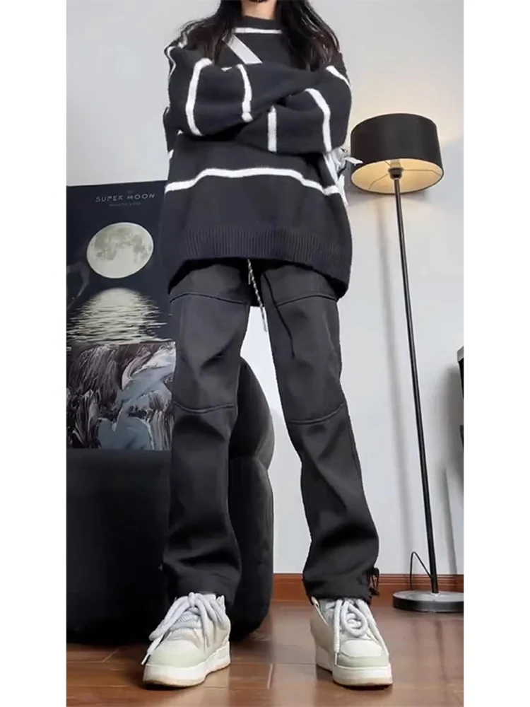 

Мужские уличные брюки на подкладке, осенне-зимние водонепроницаемые ветрозащитные походные брюки, лыжная спецодежда, повседневные брюки