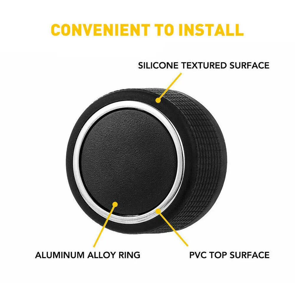 

AC Knob Radio Tuning Knob Air Conditioning Knob Car Stereo Control Knob for Chevy 07-11 for Chevy 1500 08-11